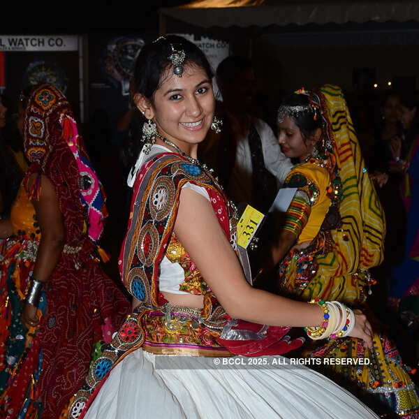 Garba enthusiasts have a ball