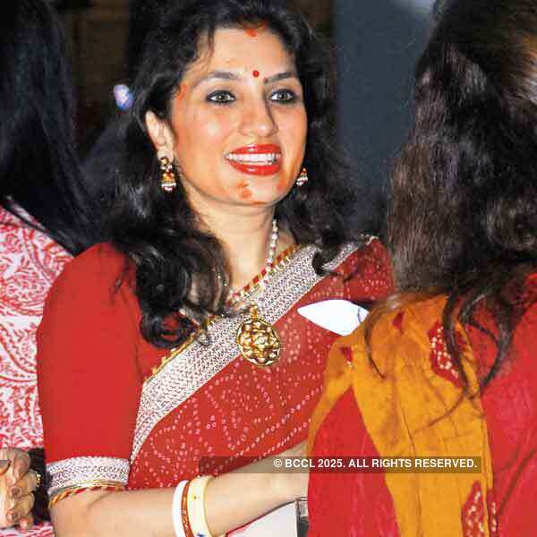 Nitasha Chordia at Sindoor Khela event held in Jaipur