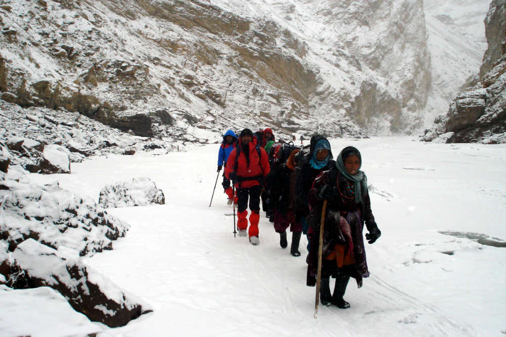 Chadar Trek to Zanskar, Jammu And Kashmir - Times of India Travel