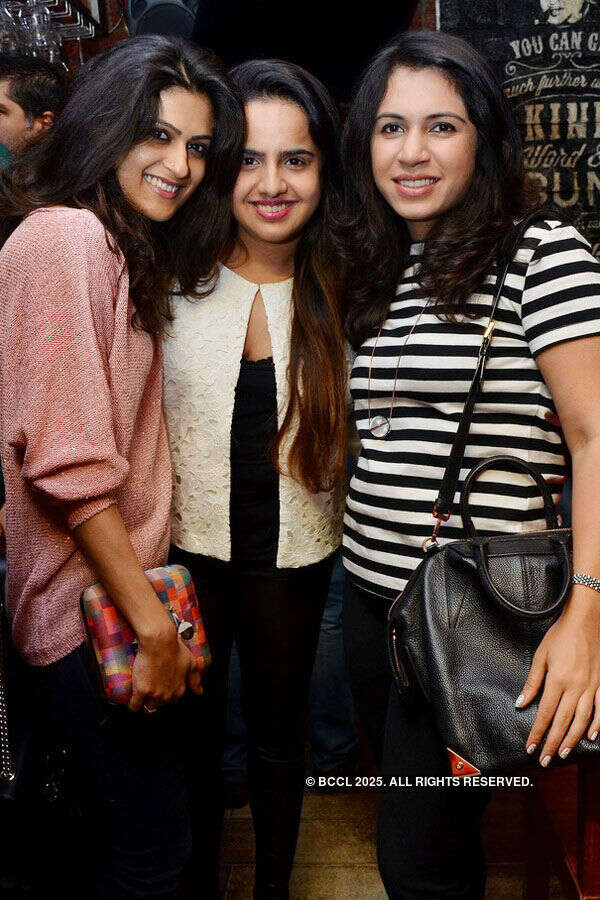 Party people have a ball