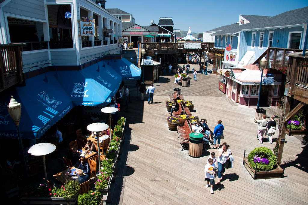 Fisherman's Wharf and Pier 39