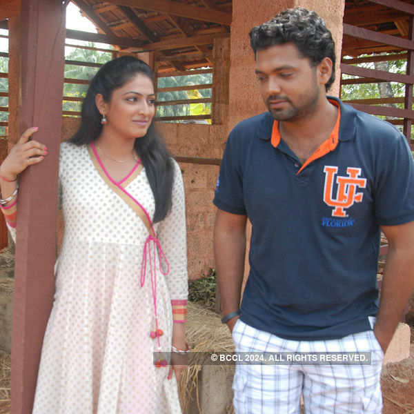 Rakshit, Hariprriya shoot for Rikki