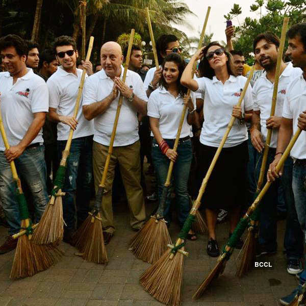 Celebs @ Swachh Bharat Campaign