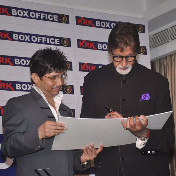 Big B launches KRK Box Office