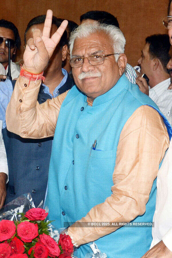 Khattar takes oath as Haryana CM