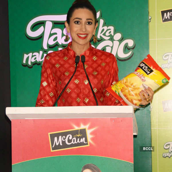 Karishma at a product launch