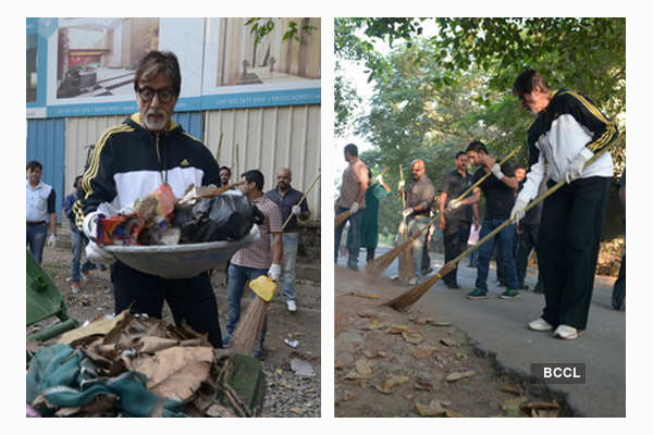 Swachh Bharat: Bollywood celebrities support PM Narendra Modi's stand