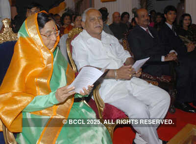 Pratibha Patil at Rajbhavan