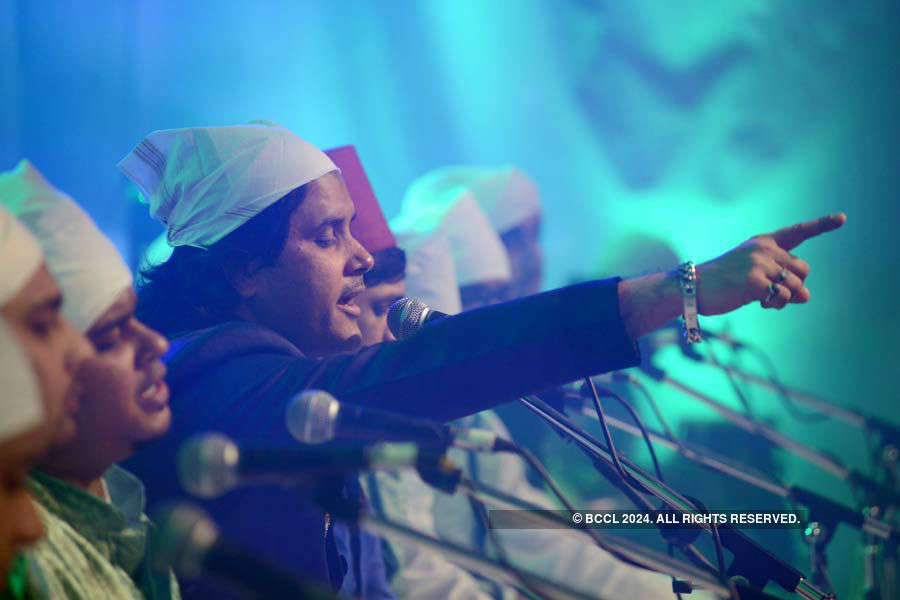 Singing along to Sufi songs