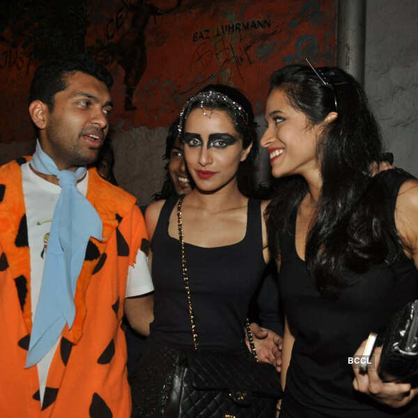 Aditya, Shraddha @ Halloween party