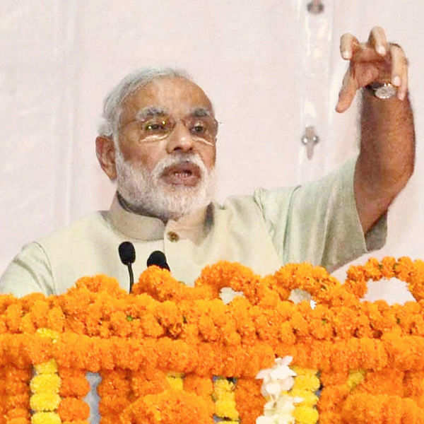 Modi visits Varanasi for first time as PM