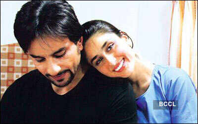 Kareena with Saif