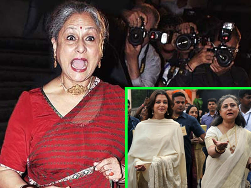 Jaya Bachchan seems extremely elated spotting someone