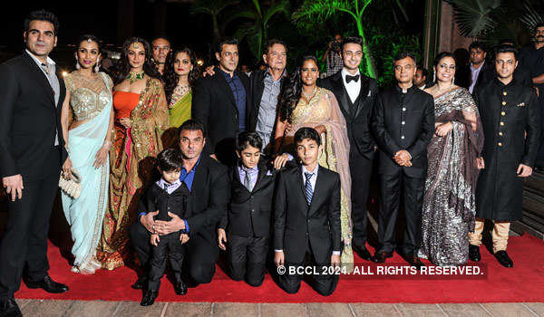 Arpita Khan-Aayush Sharma's wedding reception