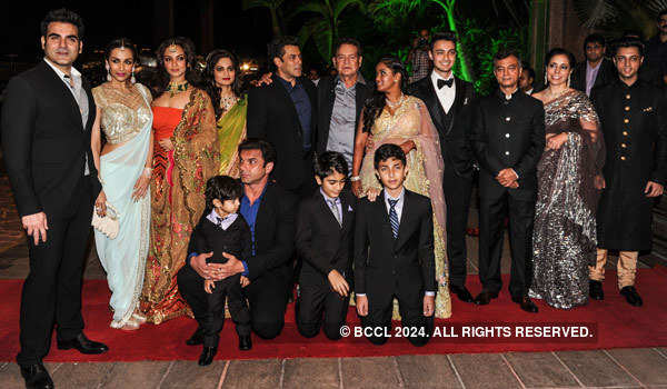 Arpita Khan-Aayush Sharma's wedding reception