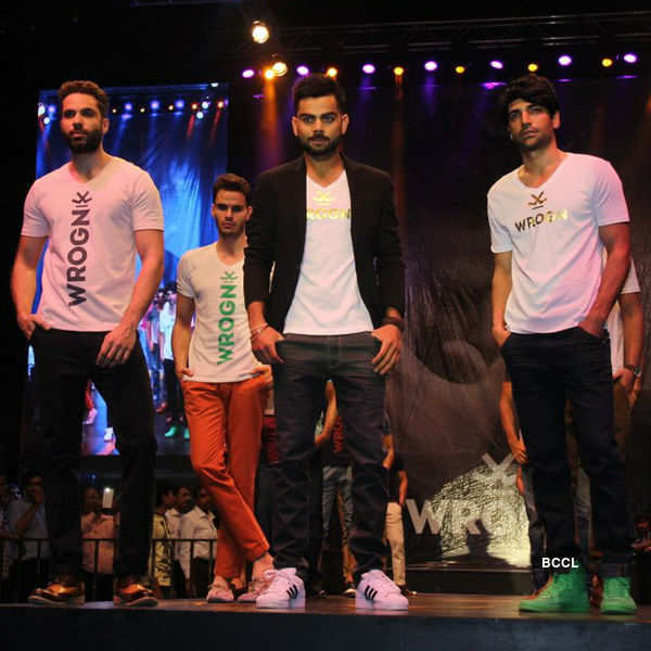 Virat launches fashion line