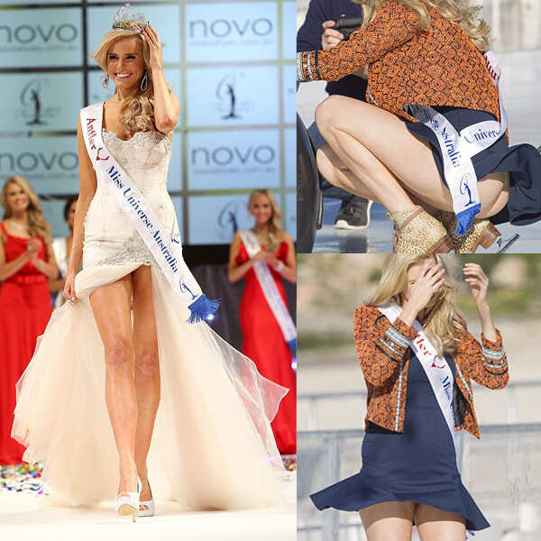 The 'oops' beauty pageants moments in 2014
