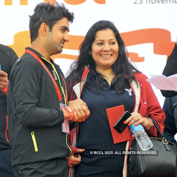 Celebrities cheer Delhi at Half Marathon