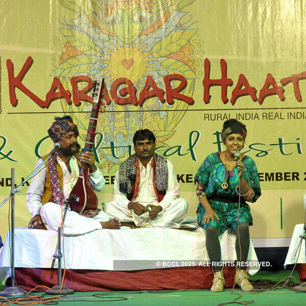 Musical event at Karigar Haat