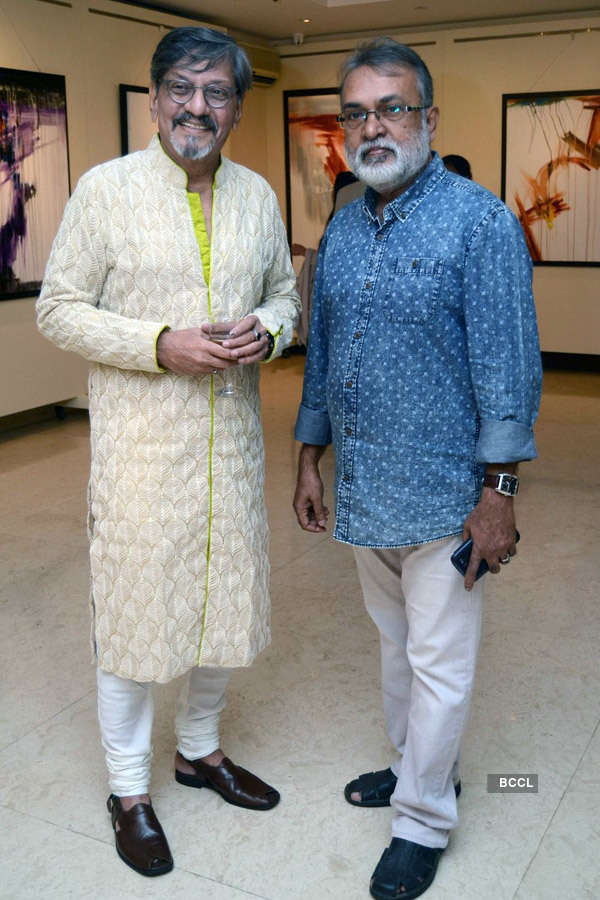 Amol Palekar's painting exhibition