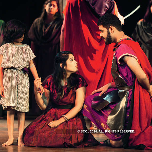 KNC’s theatre society perform Euripedes’ The Trojan Women in Delhi