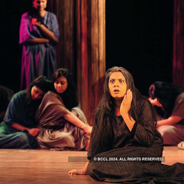KNC’s theatre society perform Euripedes’ The Trojan Women in Delhi