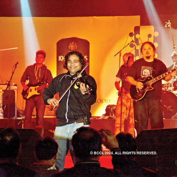 Parikrama band performs at a club in Lucknow