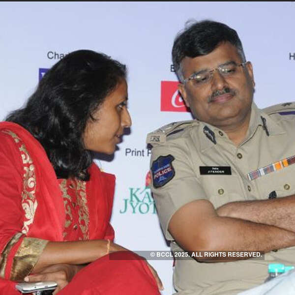 Hyderabadis at a fitness event