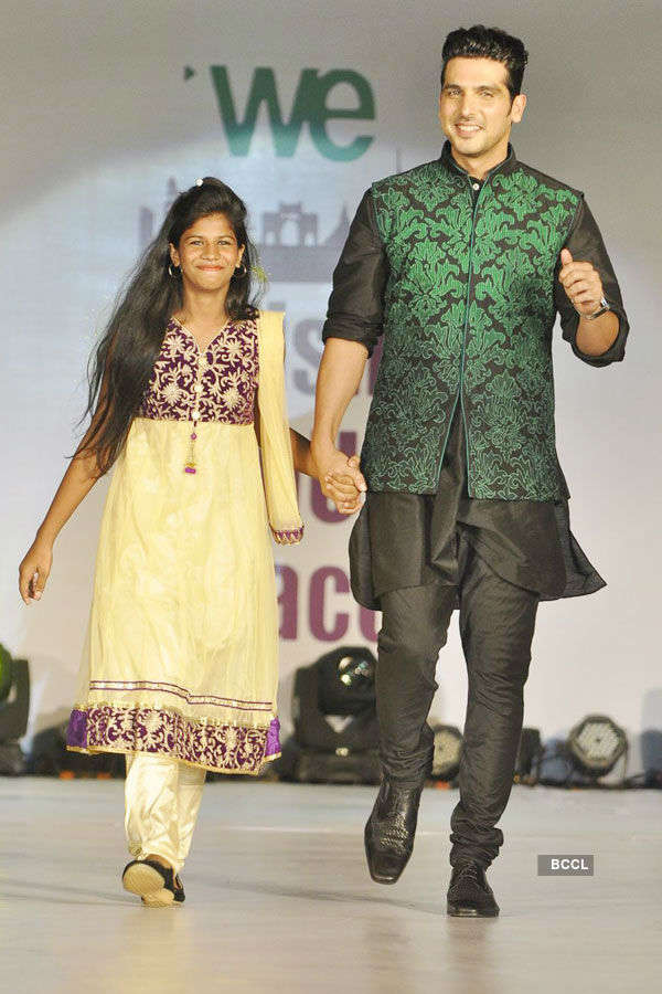 Celebrities walk for a cause