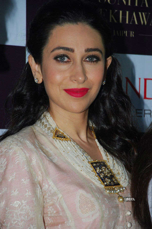 Karishma @ jewellery launch