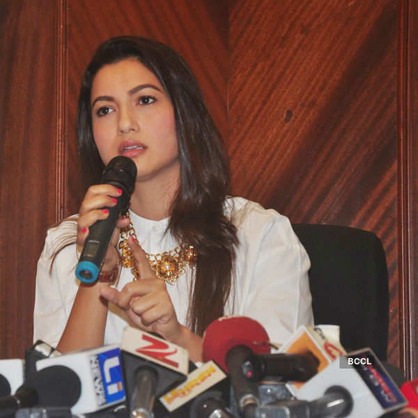 Gauhar's press conference on assault