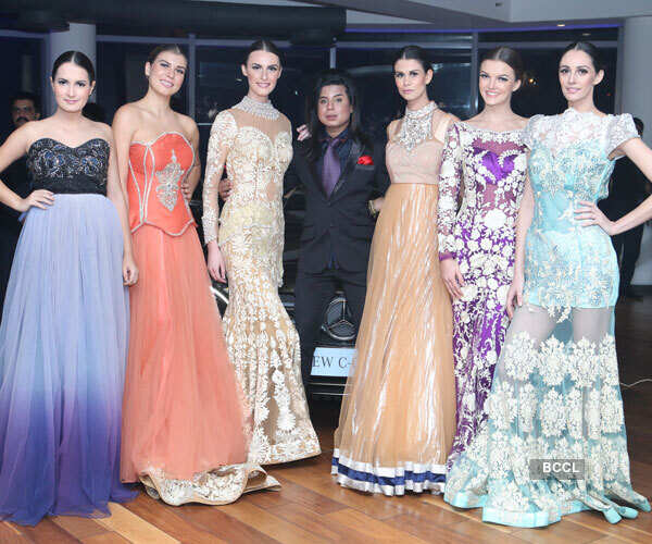 Sikandar Nawaz's fashion show in Delhi