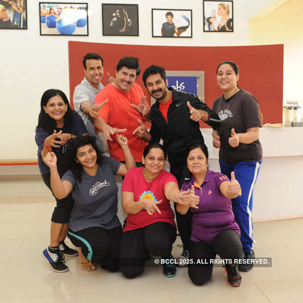 Abhimanyu launches Abs Fitness and Wellness Club