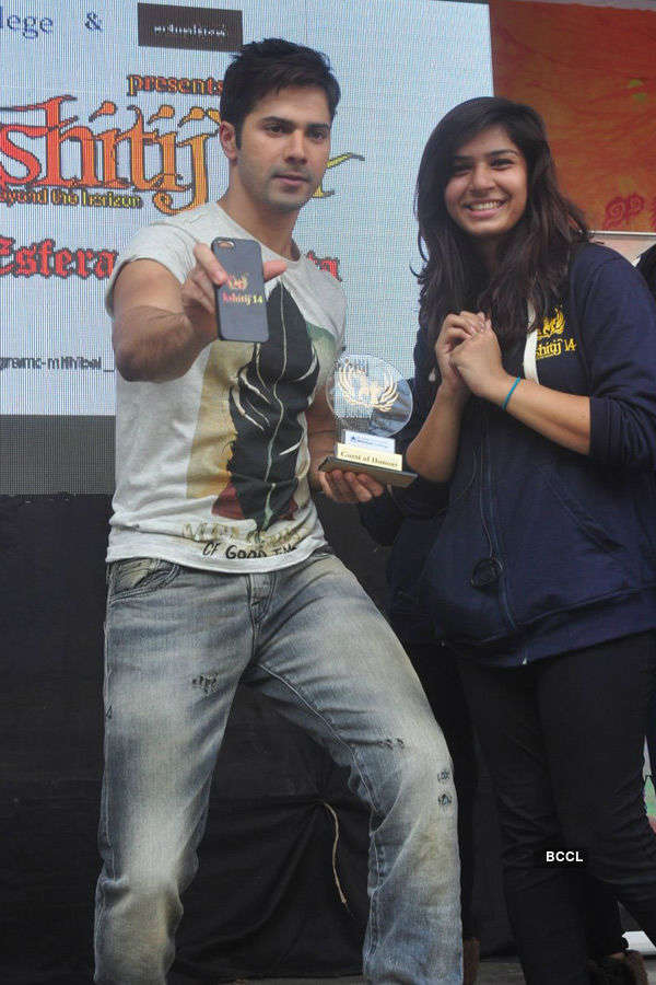 Varun promotes Badlapur