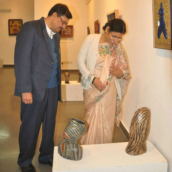 Vivek Prasad's art exhibition