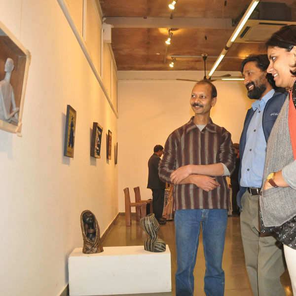 Vivek Prasad's art exhibition
