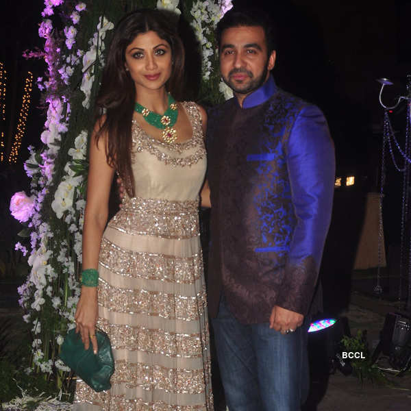 Celebs @ Tejas and Rriddhi’s sangeet ceremony