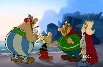 A still from the animated movie 'Asterix and the Viking'