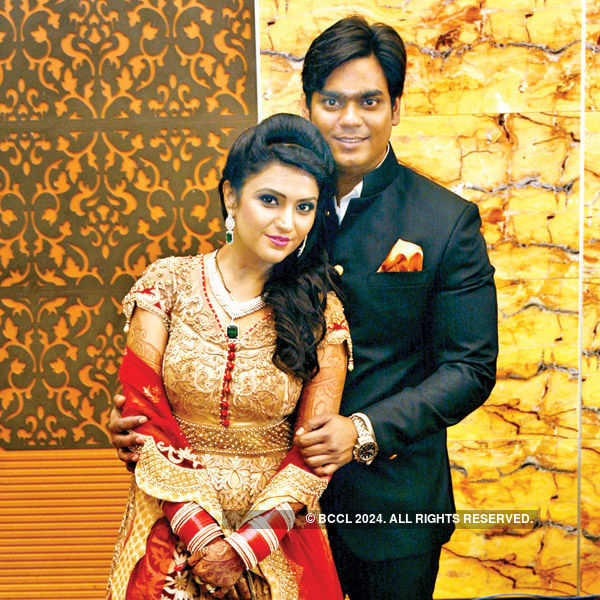 Bhawana and Rahul’s wedding reception