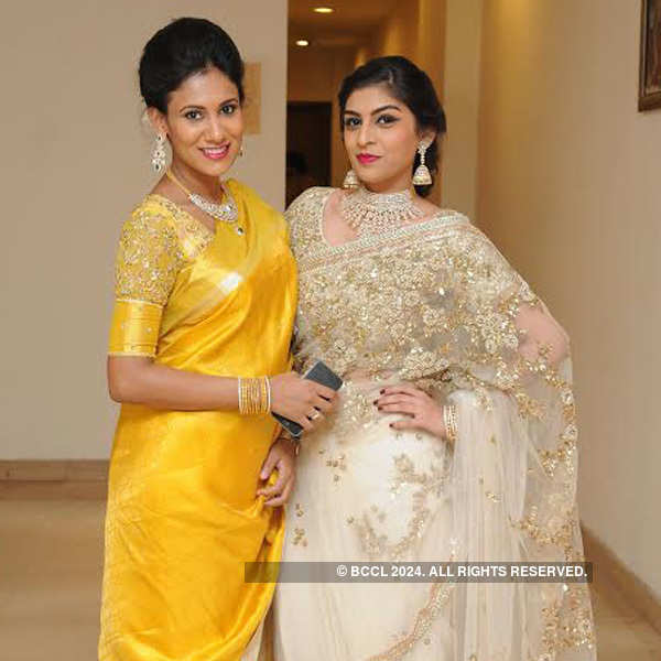 Shanthanu and Aishwarya's glittering sagai at Radisson Blu, Hyderabad