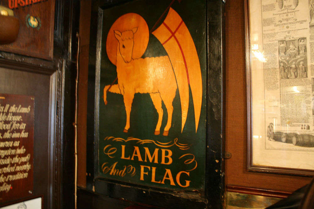 The Lamb and Flag, London Times of India Travel