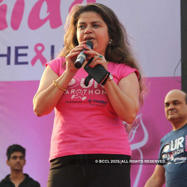 Celebs @ cancer care drive