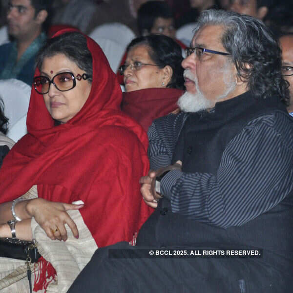 Aparna Sen and Kalyan Roy during the event, held at Tolly Club