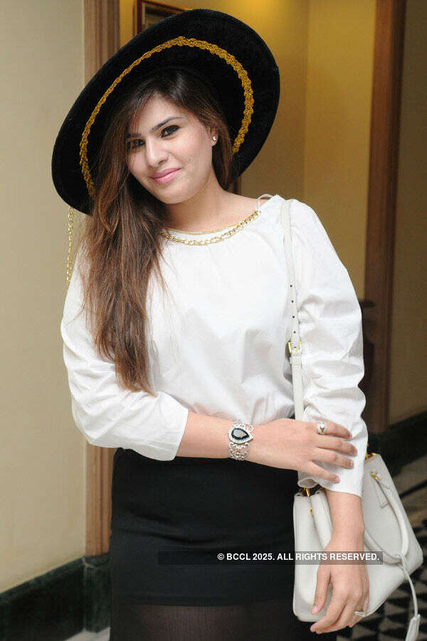 Rocking the hat and boot look