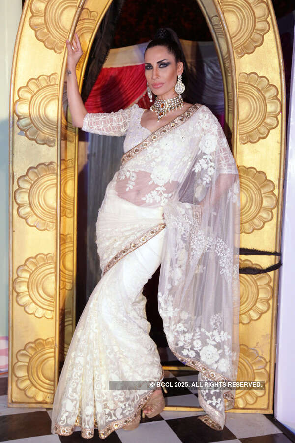 Gail Da Silva walks the ramp