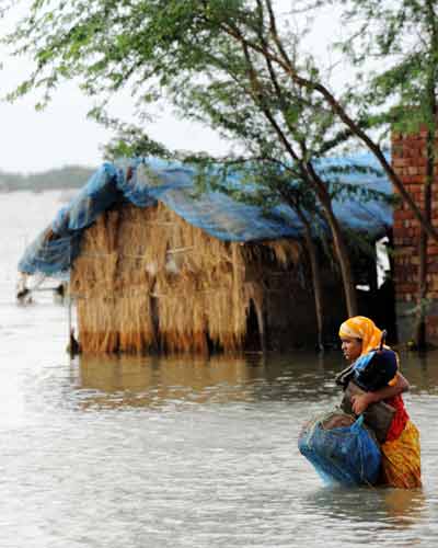 Cyclone Aila Photos