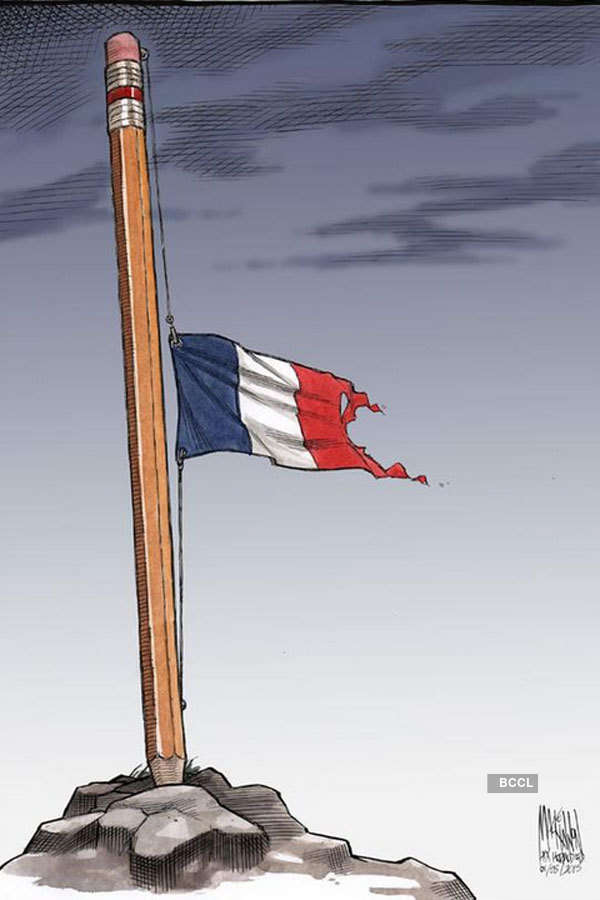 Cartoonists react to Charlie Hebdo massacre