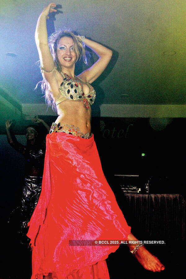 A gala New Year party