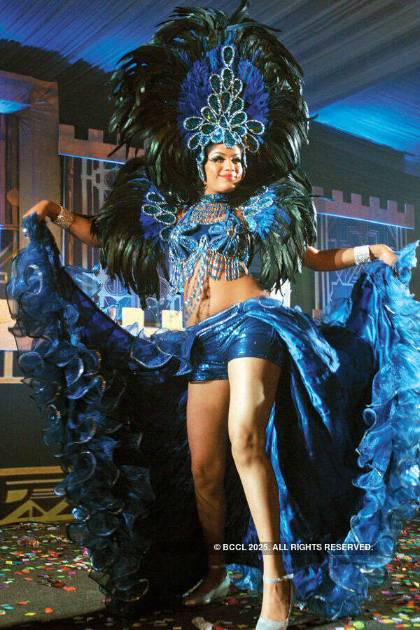 A gala New Year party