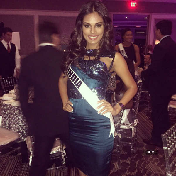 Noyonita Lodh at Miss Universe dinner event